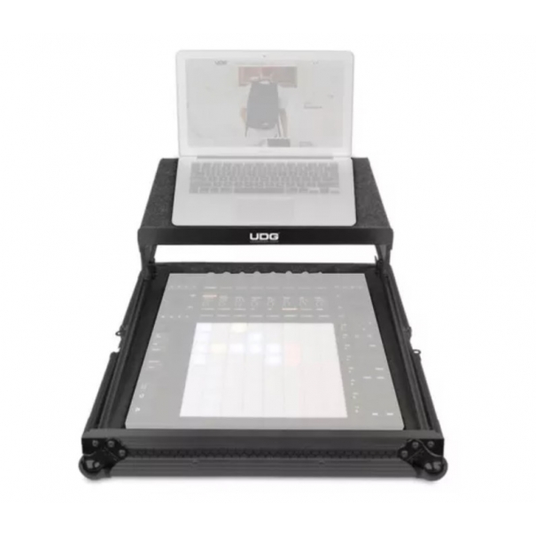 Ultimate Flight Case Ableton Push 3 Black Plus (Shelf) (U91091BL)