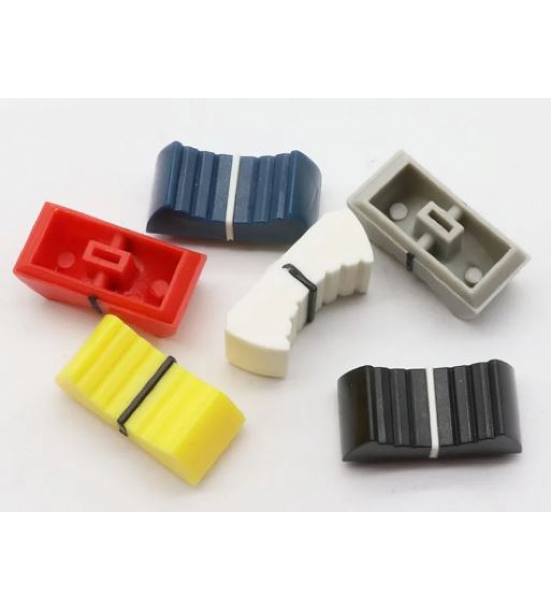 Knob Slider Cursore in Abs per mixer Yamaha,  Behringer Soundcraft Mixer Fader Cap/potenziometro manopola Push Cap / Straight Slide Cap 4MM [B027BE007]