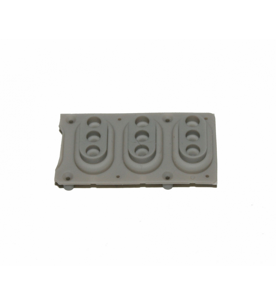 Striscia di contatto in gomma, 3 note. Questa striscia è solo per le tre note inferiori della tastiera