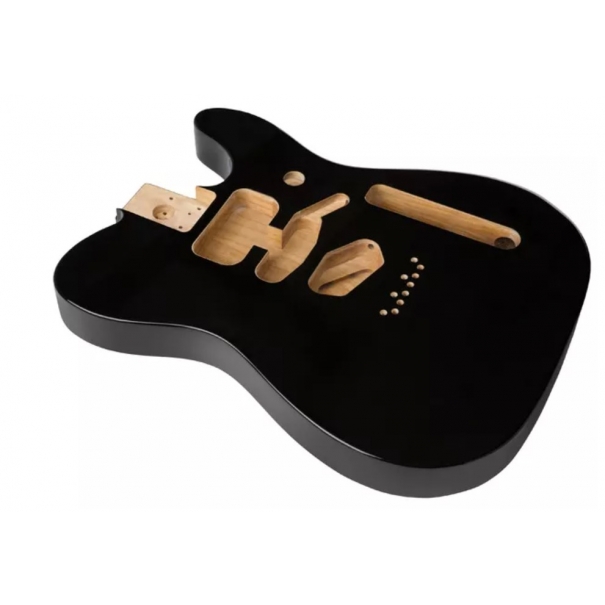 Deluxe Tele Alder Body Black