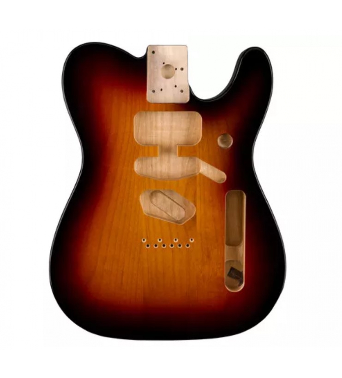 Deluxe Tele Alder Body 3-Color Sunburst