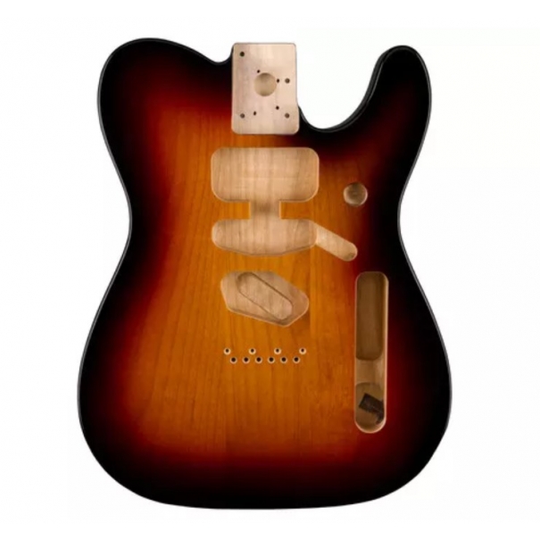 Deluxe Tele Alder Body 3-Color Sunburst
