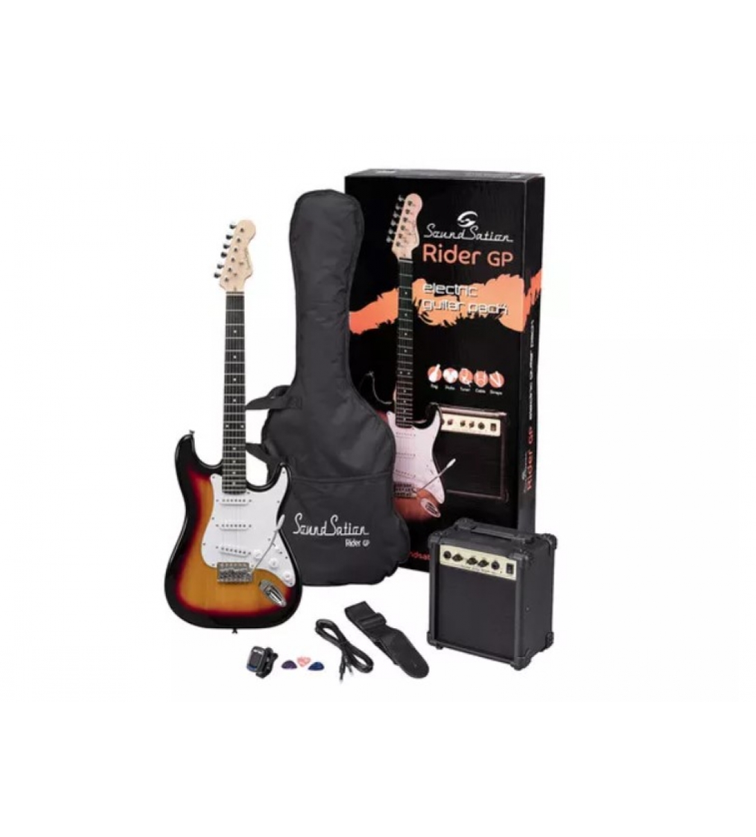 SOUNDSATION Rider GP 3TS 3 Tone Sunburst