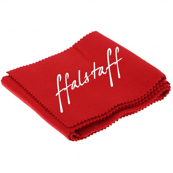 Panno copritastiera morbido per Pianoforte (rosso)