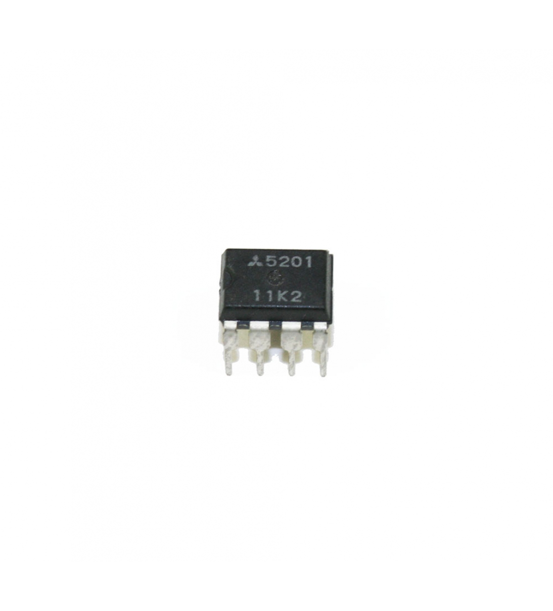 Circuito integrato, doppio amplificatore operazionale 5201, DIP a 8 pin