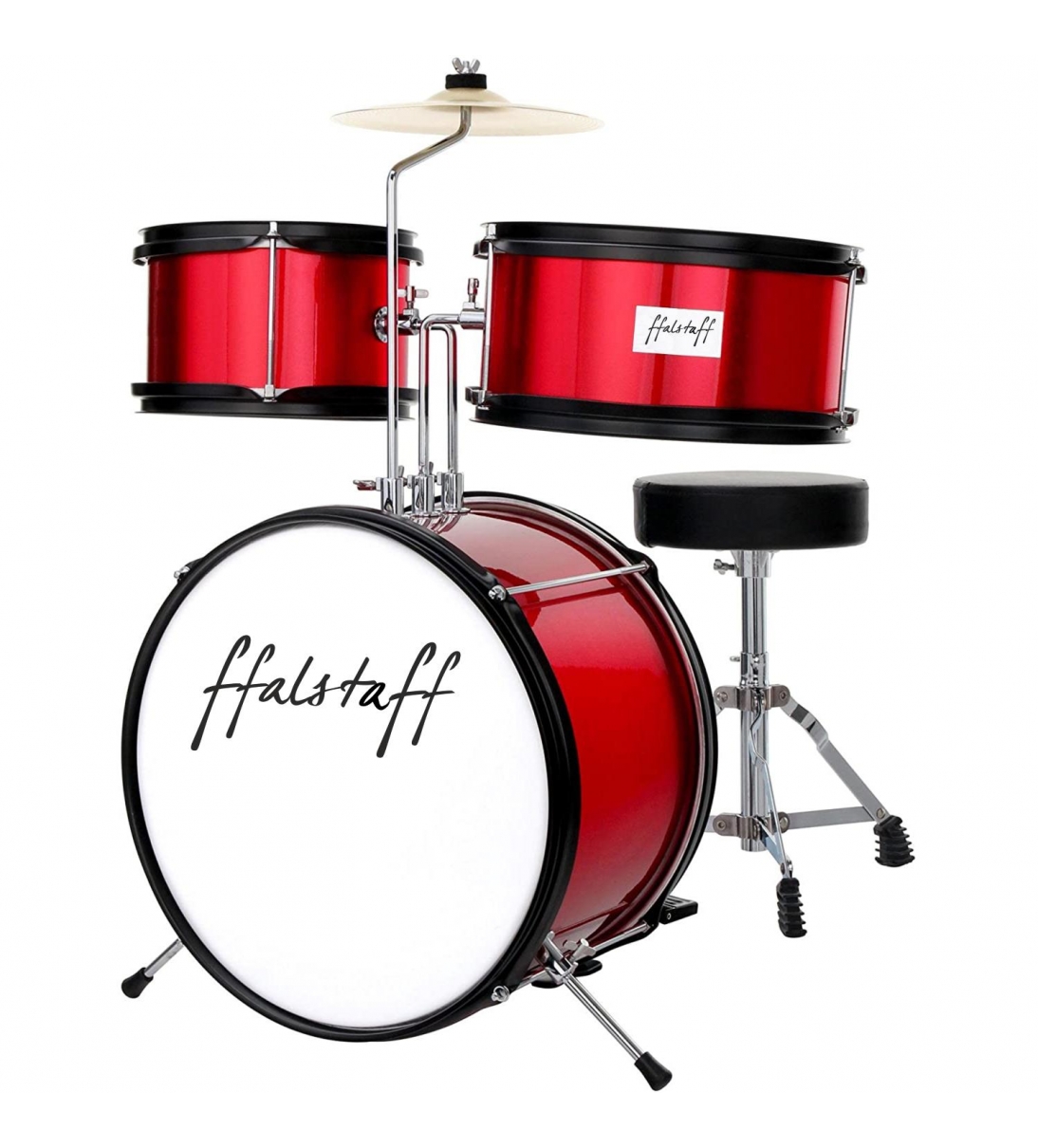 Batteria Baby 3 Pezzi Completa (Rossa)