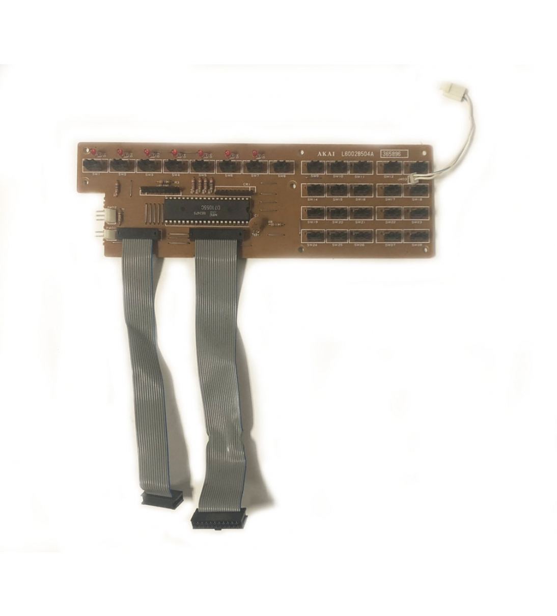 Scheda del pannello frontale per campionatore Akai S900 o S950, Akai BA-L6002A020A