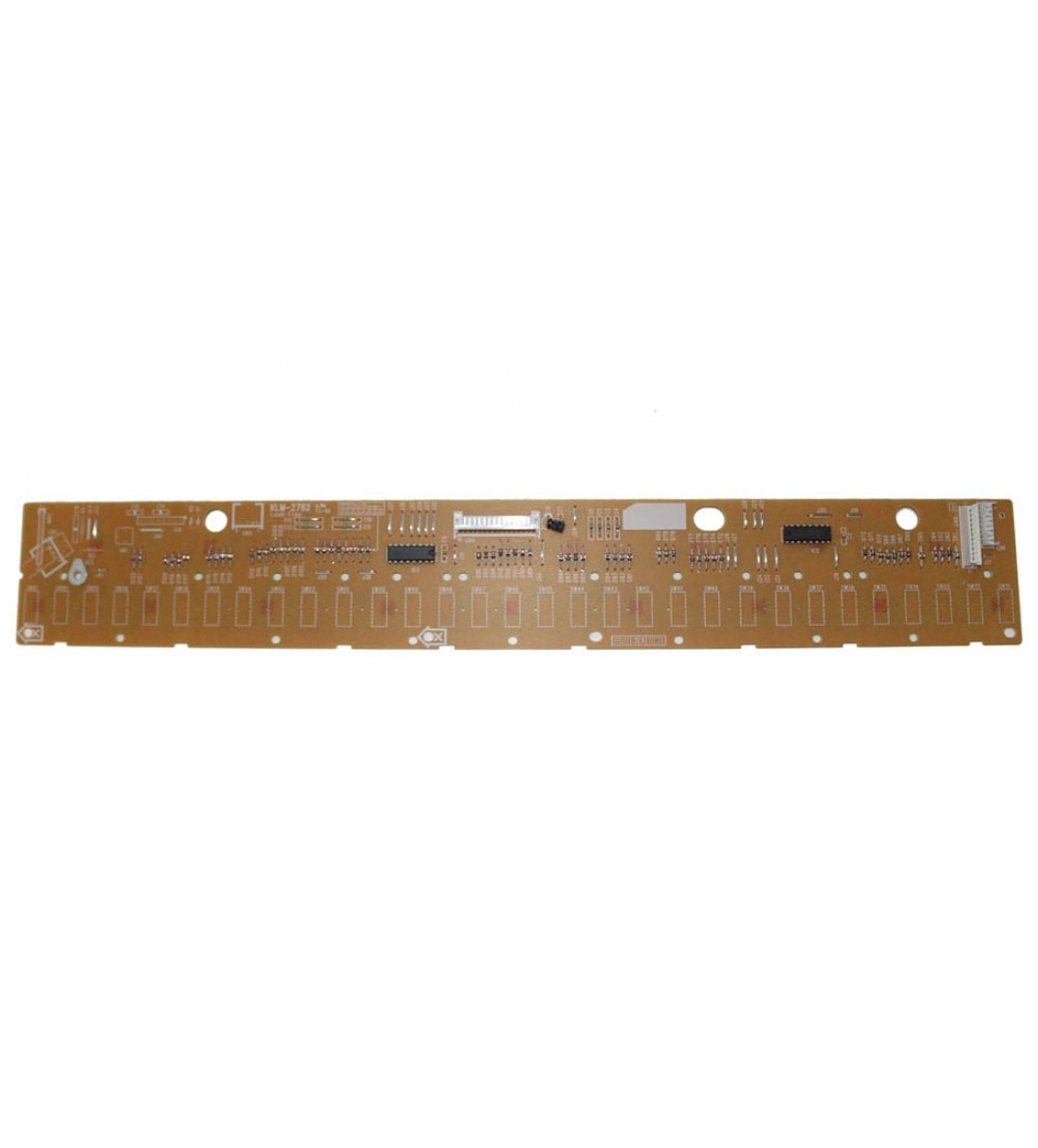 Scheda di contatto tasti (KLM-2782), 31 note (acuti), per tastiera Korg. Questa scheda non supporta l'aftertouch