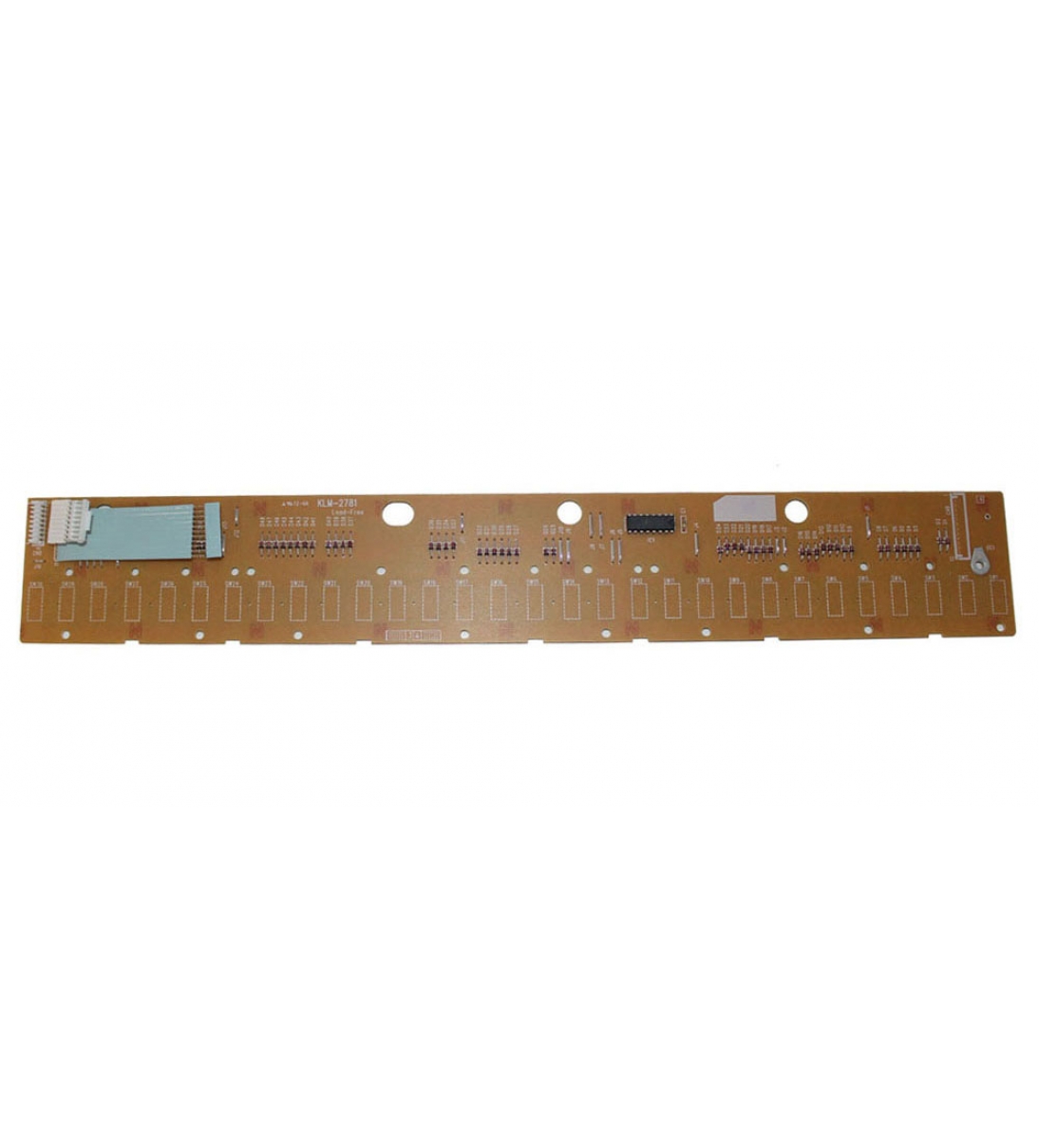 Scheda contatti tasti, 30 note (KLM-2781), bassa, per tastiera Korg 500422008927
