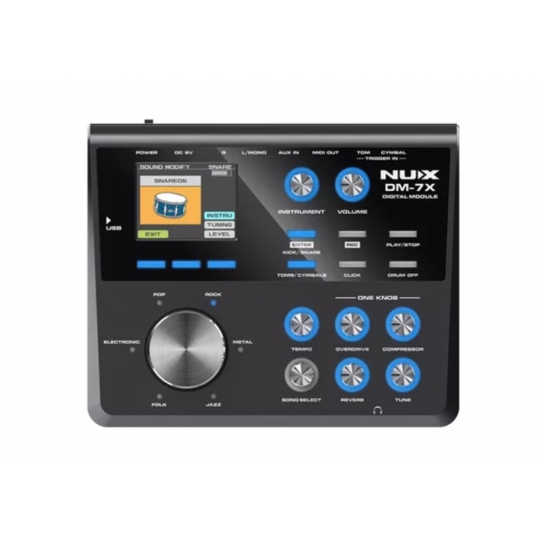 NUX DM-7X BATTERIA ELETTRONICA CON PELLI MESH
