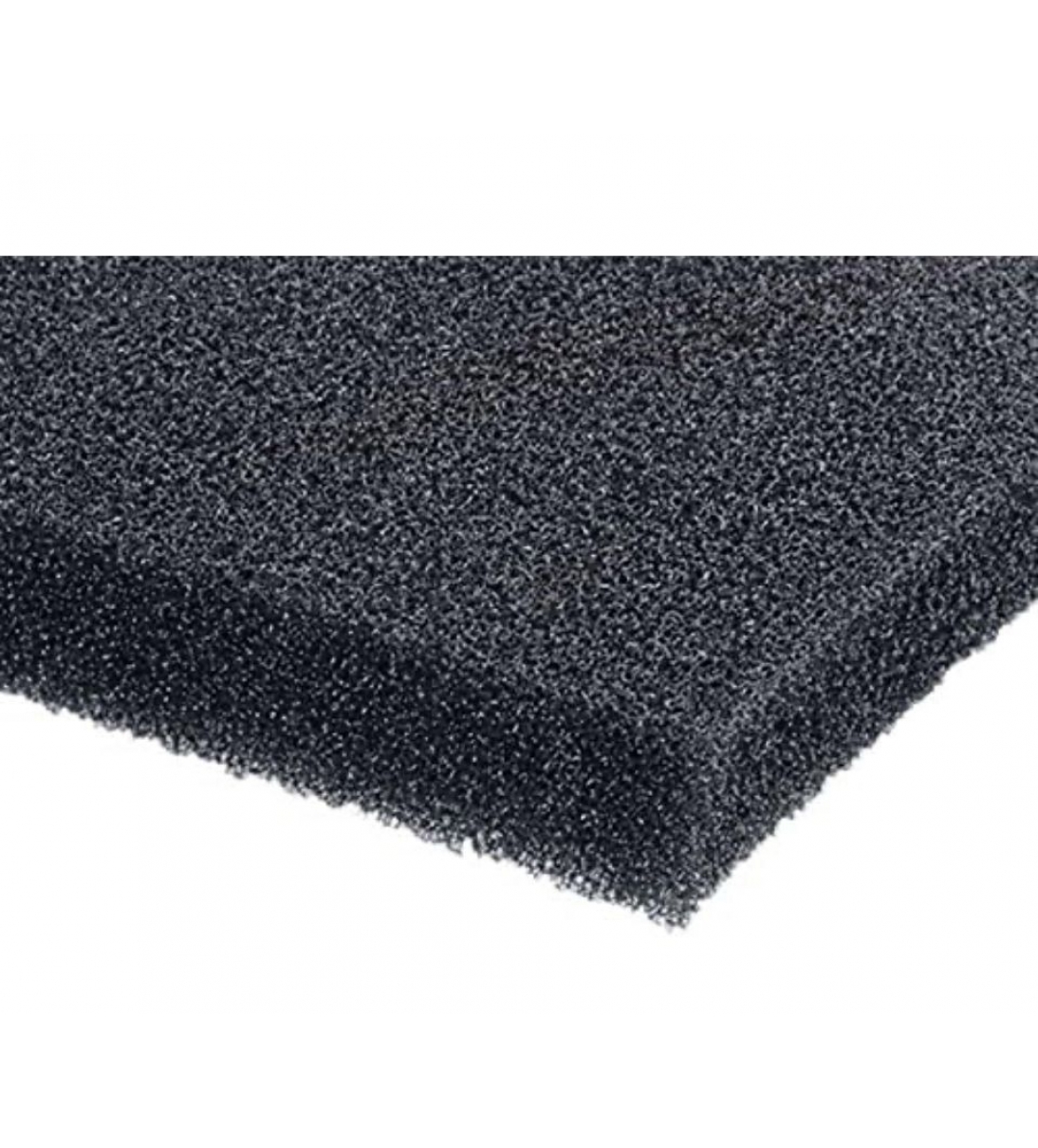 Spugna Acustica 5mm Nera per Cabinet Diffusori 200x100 cm 