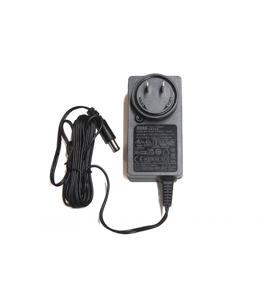 Adattatore di alimentazione, KA-430, 15 V CC, 3200 mA, Korg 510405545502