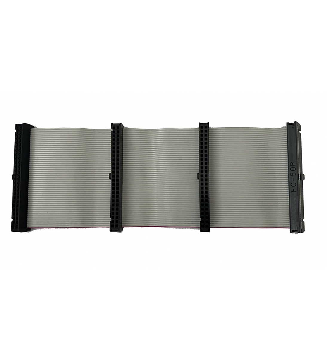 Cavo a nastro da 18 cm, 50 pin, con quattro connettori IDC