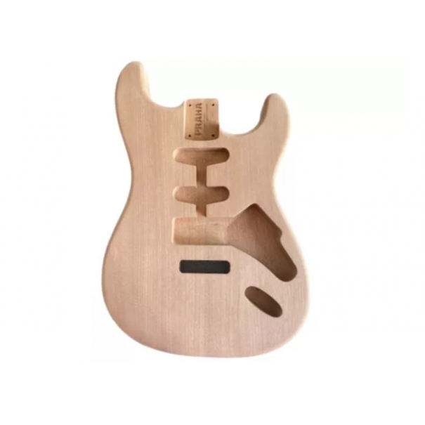 PRAHA Bsma Ssh - Corpo Per Chitarra Elettrica Tipo Strato - Mogano