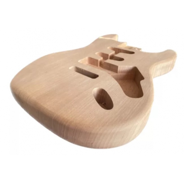 PRAHA Bsma Ssh - Corpo Per Chitarra Elettrica Tipo Strato - Mogano