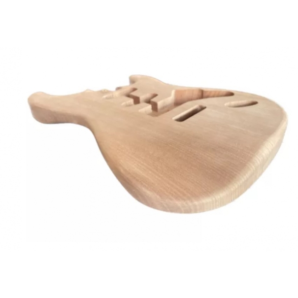 PRAHA Bsma Ssh - Corpo Per Chitarra Elettrica Tipo Strato - Mogano