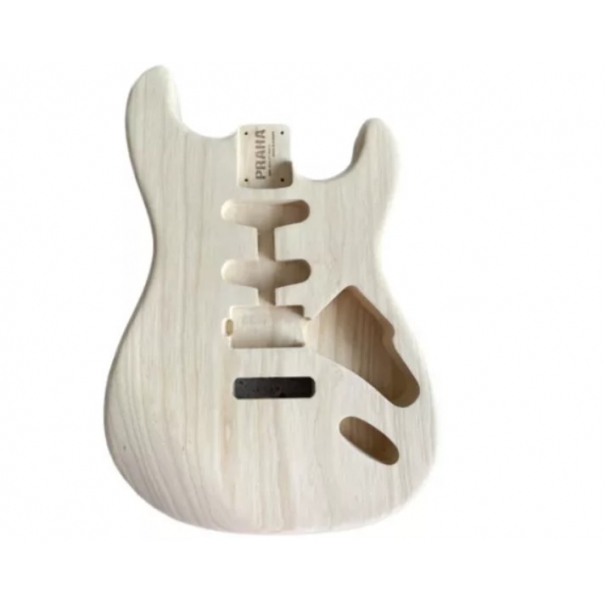 PRAHA Bssa Ssh - Corpo Per Chitarra Elettrica Tipo Strato - Frassino