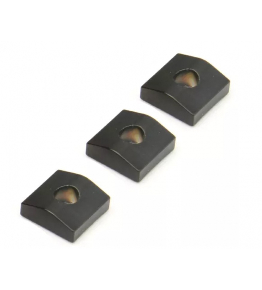 FLOYD ROSE Fr-ncbb - Set Di 3 Blocchetti Per Capotasto Bloccacode - Neri - Genui