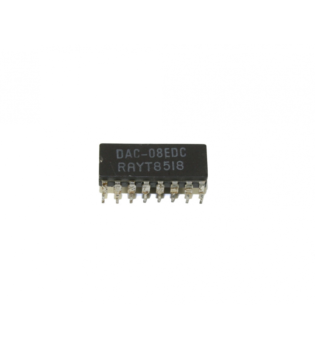 Circuito integrato, convertitore D/A a 8 bit DAC08EDC, DIP a 16 pin