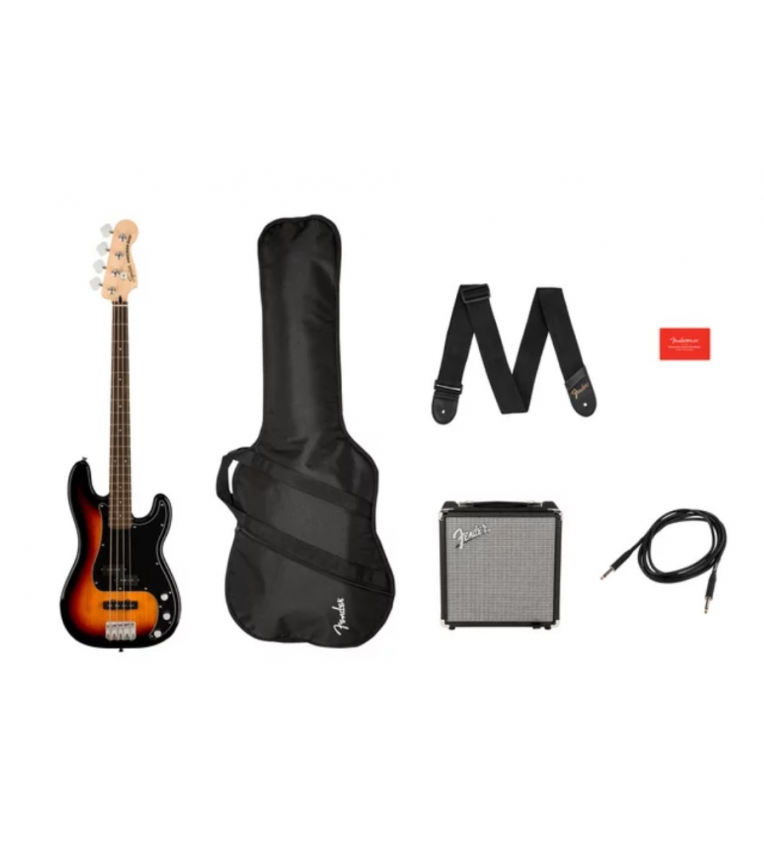 Affinity Precision PJ Bass LRL 3-Color Sunburst R15 Pack