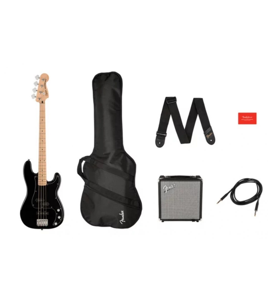 Affinity Precision PJ Bass MN Black R15 Pack