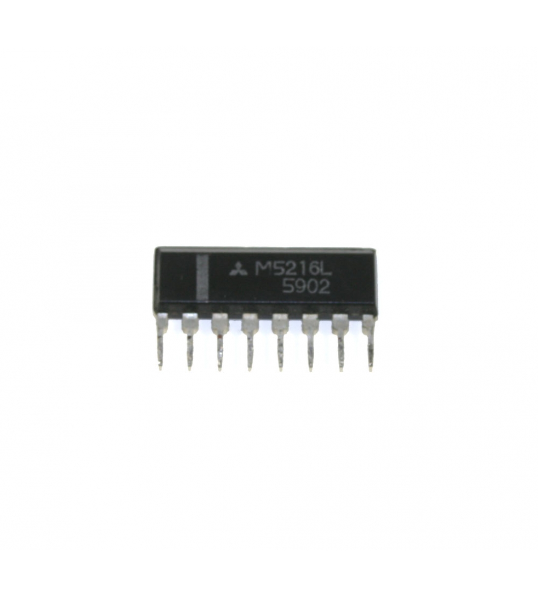 Circuito integrato, amplificatore operazionale M5216L, SIP a 8 pin