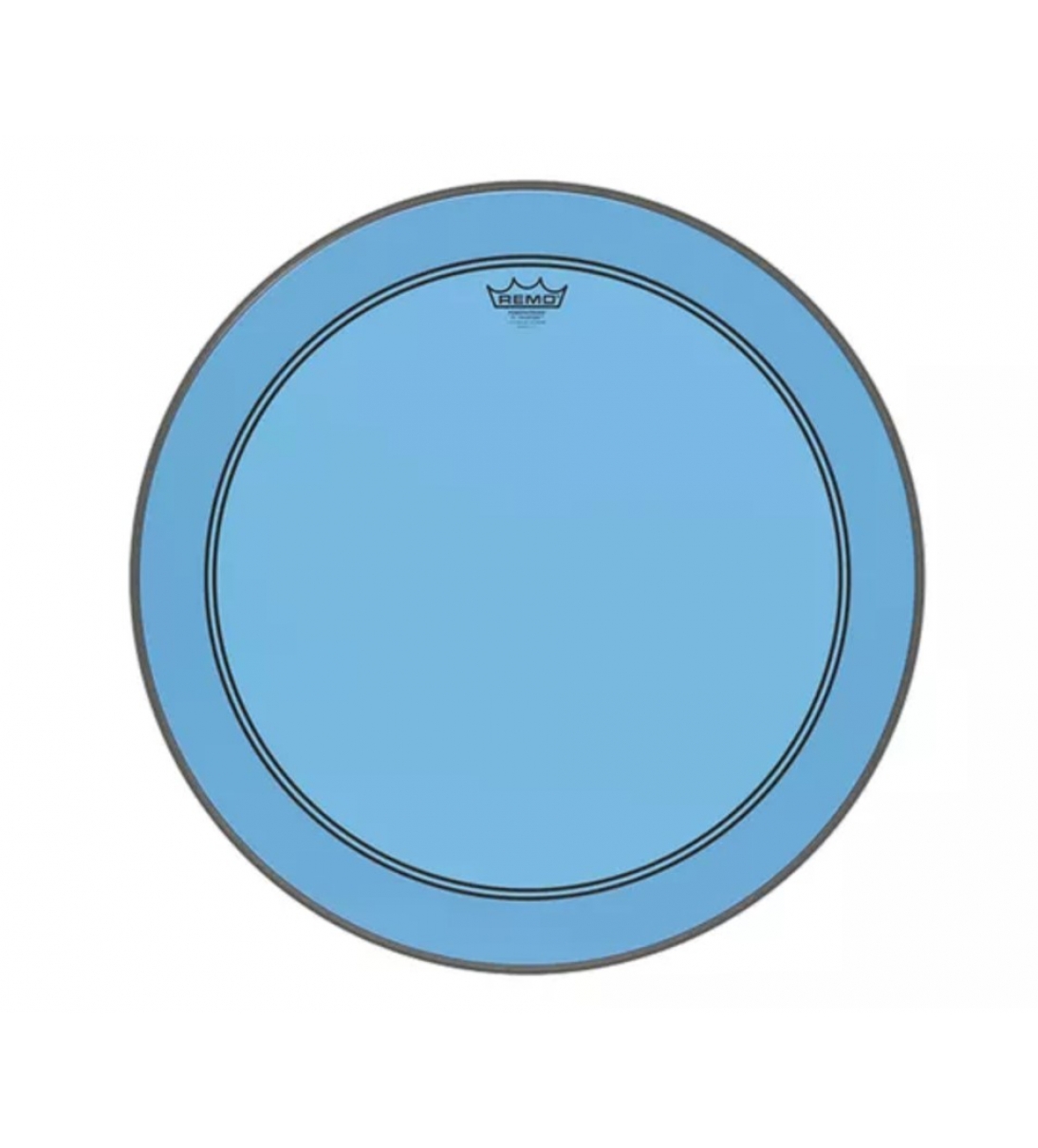 REMO 22" Powerstroke P3 ColorTone Trasparente Cassa Blue