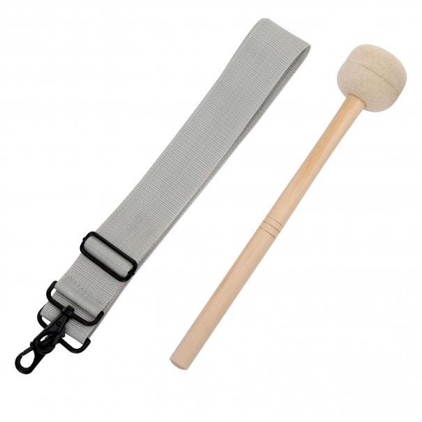 Grancassa da Banda 24"x12" in Alluminio con Tracolla e Battente (ammaccatura laterale)