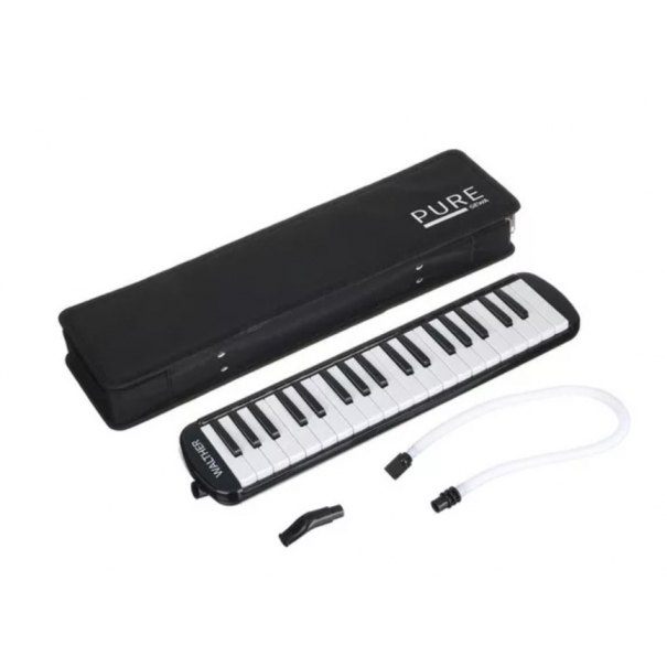 GEWA Pure Walther Melodica Black (B028GE176771)
