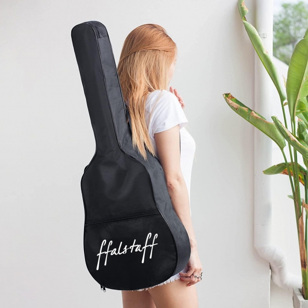 Borsa per Chitarra Classica 3/4 con 1 tracolla monospalla e tasca porta accessori