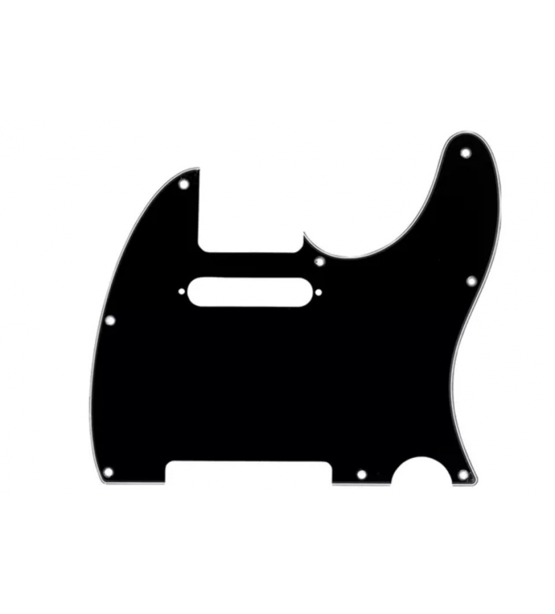 Pickguard Telecaster 8-Hole Black