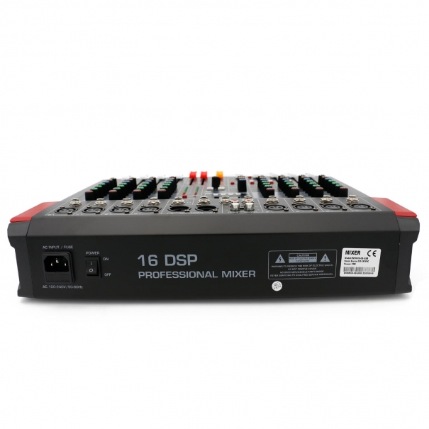EVOMIX-08-USB Mixer/Scheda Audio 8 canali, multieffetto DSP, interfaccia USB, lettore Mp3, Bluetooth