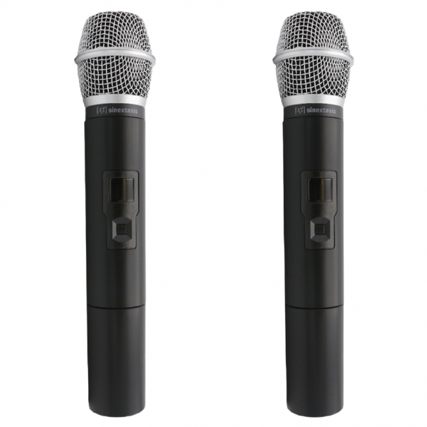 Radiomicrofono UHF Doppio Palmare 825.7 MHz - 831.2 MHz, 825.700MHz,  825.7 MHz