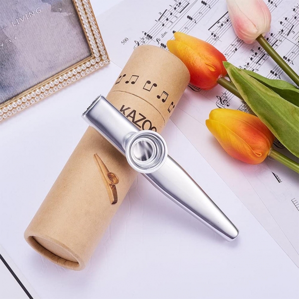 Kazoo in Lega di Alluminio (Colori Assortiti)