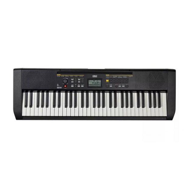 KEYBOARDS Okey 61 è la tastiera arranger 5 ottave (da C1 a C6), con tasti formato standard sensibili alla dinamica