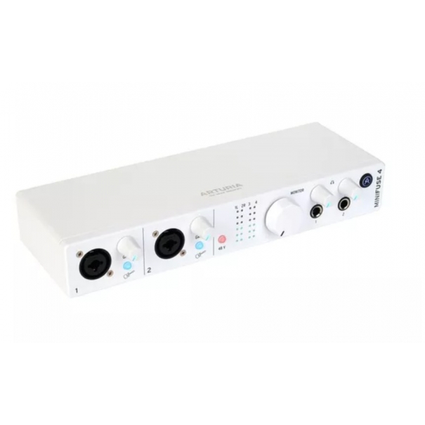 Minifuse 4 White INTERFACCIA AUDIO USB-C CON 2 INPUT COMBO, 2 INPUT TRS, 4 OUT