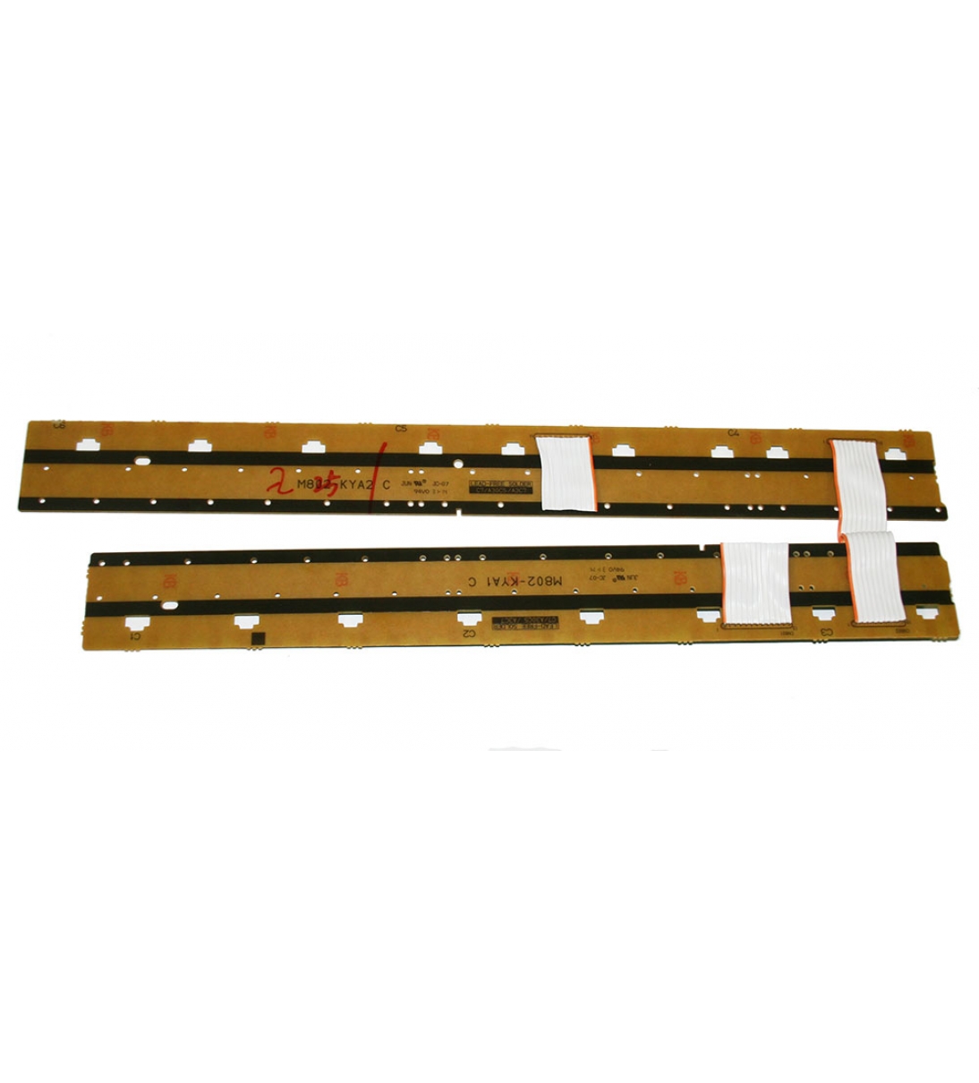 Set di schede di contatto per tasti (M802-KYA1 + M802-KYA2),  Casio a 61 note