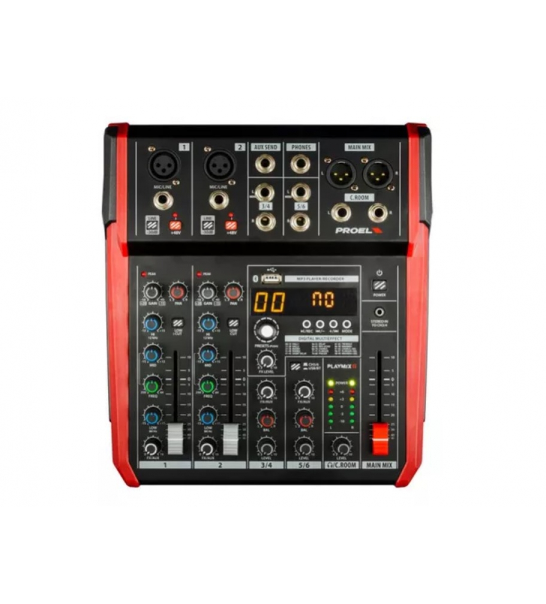 Playmix6 MIXER ANALOGICO 6 CANALI
