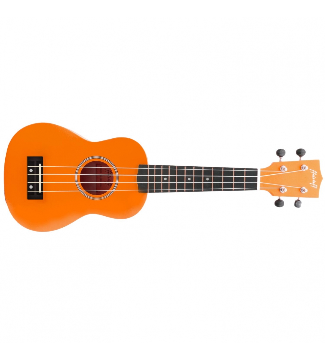 ffalstaff Ukulele Soprano 21" Superior Satinato con borsa (Arancione)