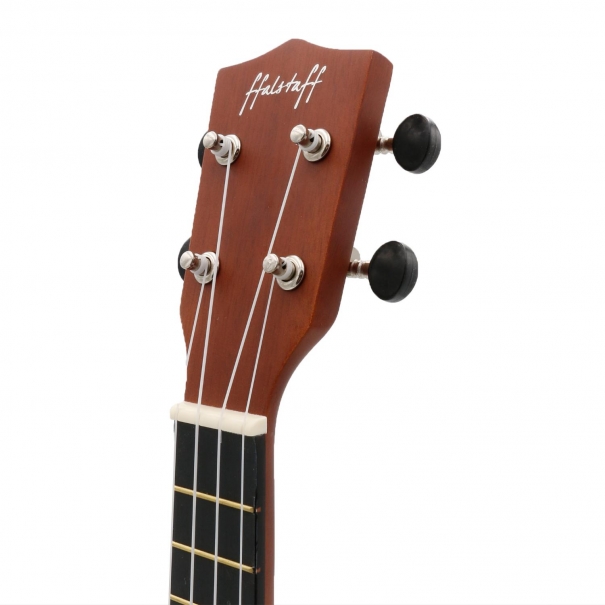 ffalstaff Ukulele Soprano 21" Superior Satinato con borsa (Marrone)