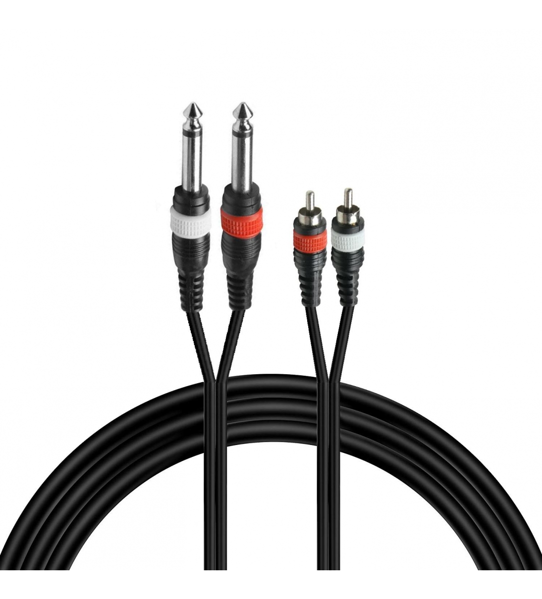 Cavo 2x RCA - 2x Jack 1,5 mt.