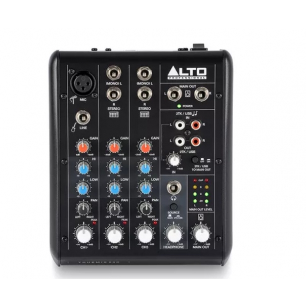 TrueMix 500 MIXER ANALOGICO 5 CANALI CON USB