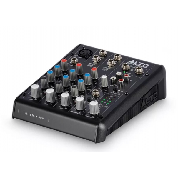 TrueMix 500 MIXER ANALOGICO 5 CANALI CON USB