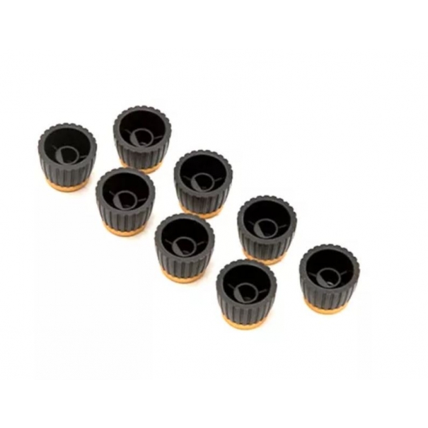 PACK-00035 Set 8 Manopole D-Shaft Round Dorate [177446]