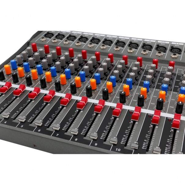 CT-160S Mixer/Scheda Audio 16 canali (reali) MP3 USB Bluetooth con Effetto Echo