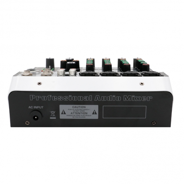 D6BY Mixer/Scheda Audio 4 canali MP3 USB Bluetooth con DSP 16 effetti 24 bit