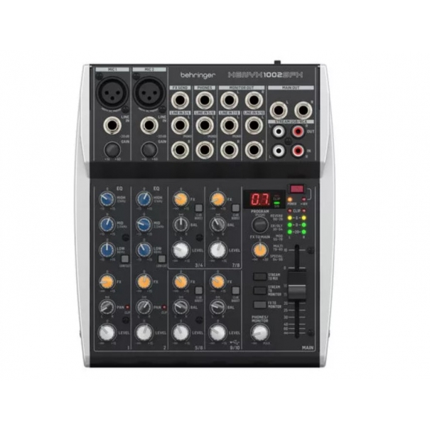 Xenyx 1002SFX MIXER 10 INPUT CON INTERFACCIA USB