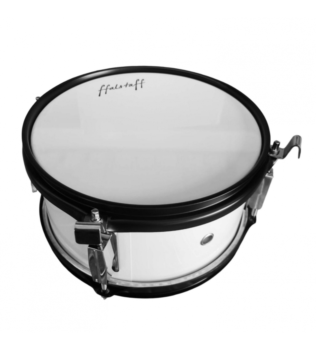 Rullante Junior da Marcia 10"x5" in Legno 4 Tiranti (Bianco)