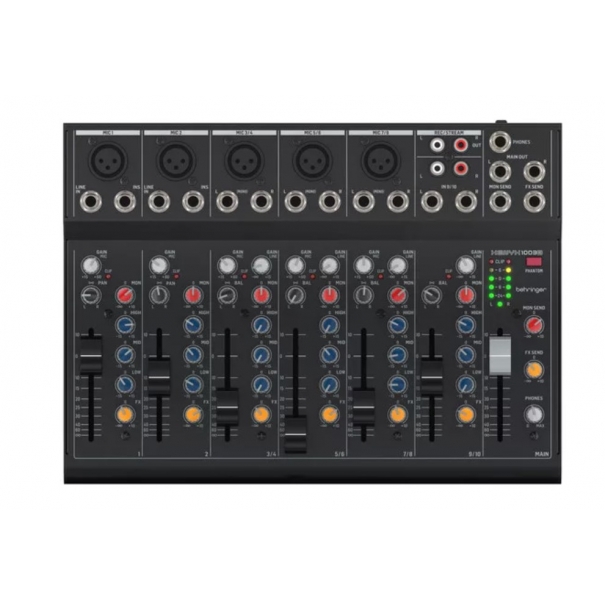 Xenyx 1003B MIXER ANALOGICO 10 INPUT CON 5 PREAMP MICROFONICI