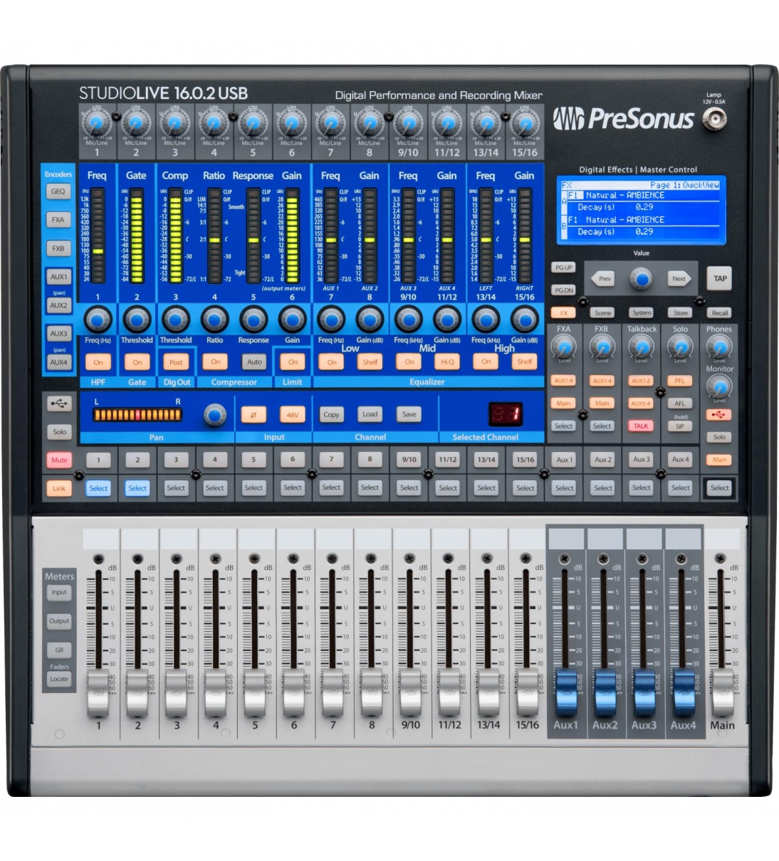 StudioLive 16.0.2 USB Mixer Digitale USB 16 Canali